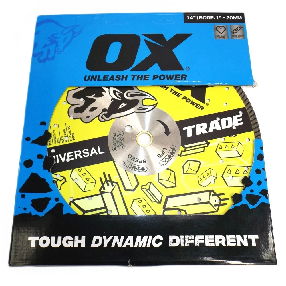 OX TOOLS TU10-14 Turbo Universal/Hard Diamond - 14
